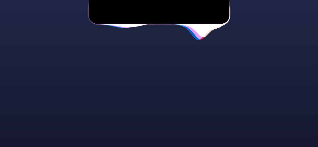 Listening waves hugging the notch